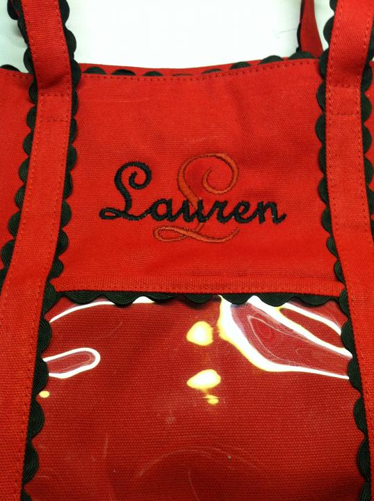 Personalized Tote