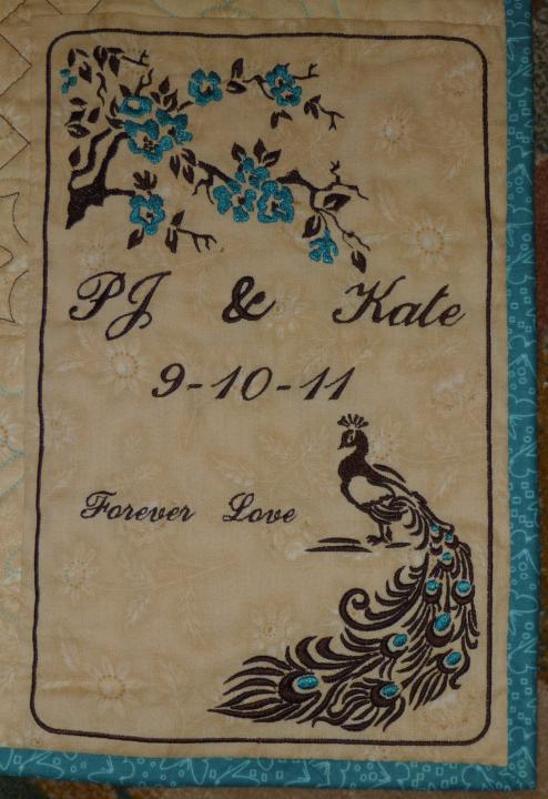 PJ and Kate's Wedding Quilt
