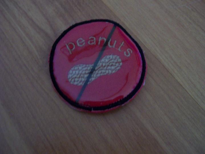 peanut allergy pin