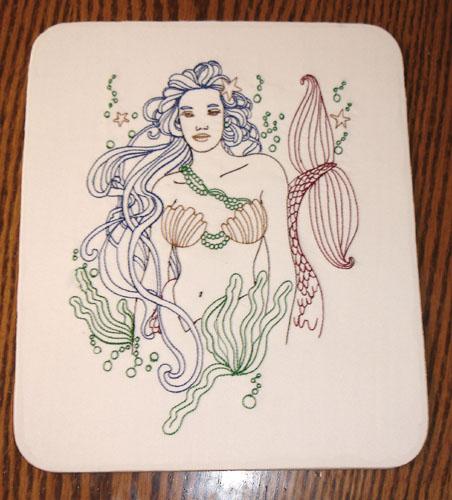 Mermaid Mouse Pad