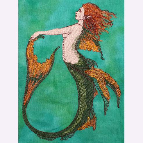 Vermillion Mermaid