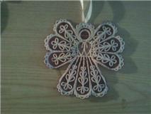 Free Standing Lace Angel