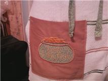 Pot of Gold Apron pocket
