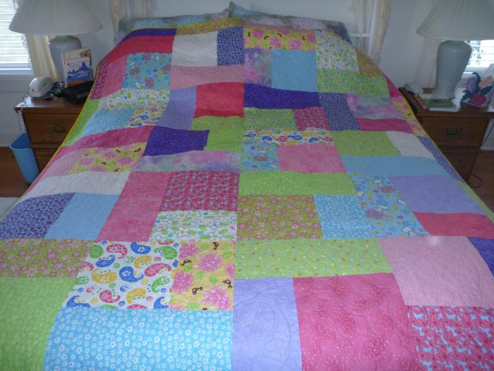 Niece's Graduation Quilt