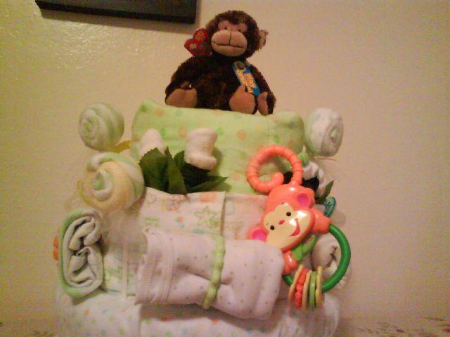 Second diaper cake