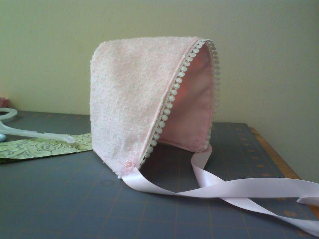 Baby bonnet circa 1965