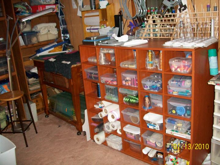 My thread organizer.