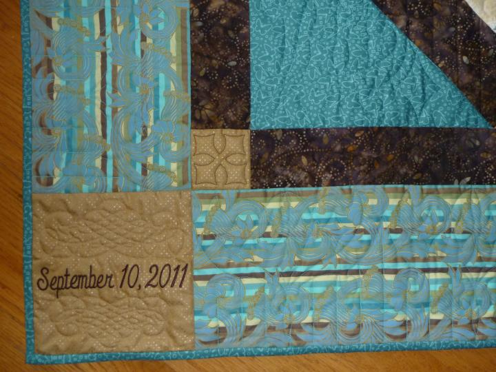 PJ and Kate's Wedding Quilt