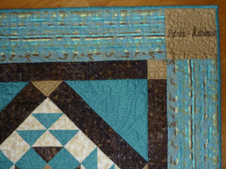PJ and Kate's Wedding Quilt