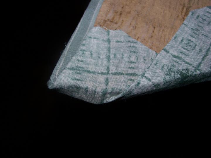 fold the corners carefully