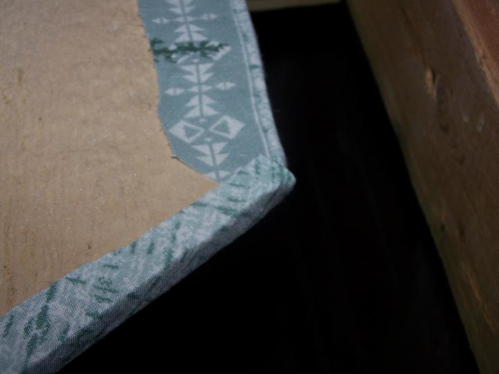 more folding, gluing.