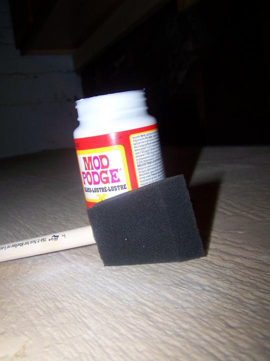 time for the Mod Podge!