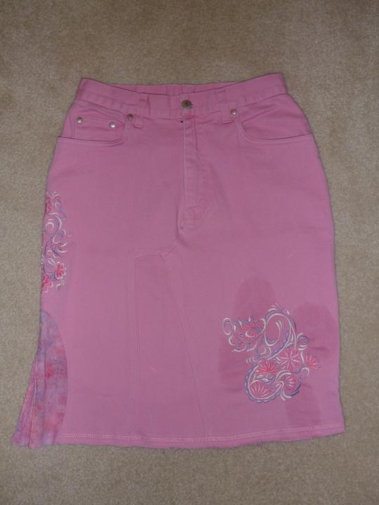 Jean skirt 