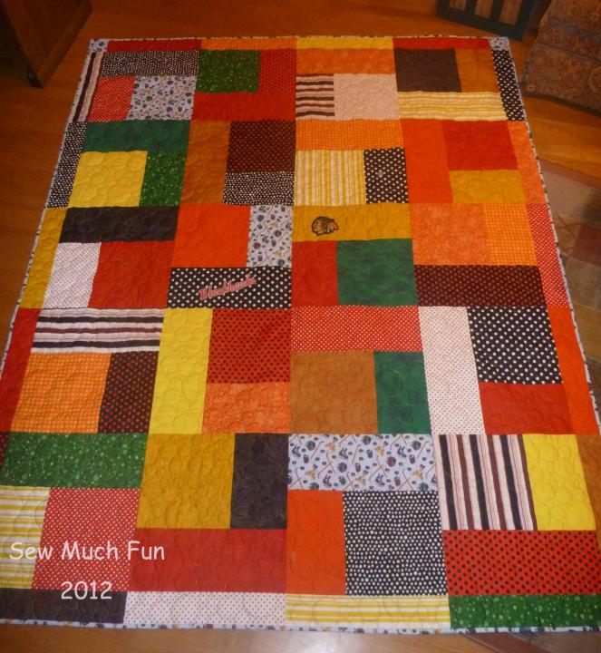 Niece's Graduation Quilt